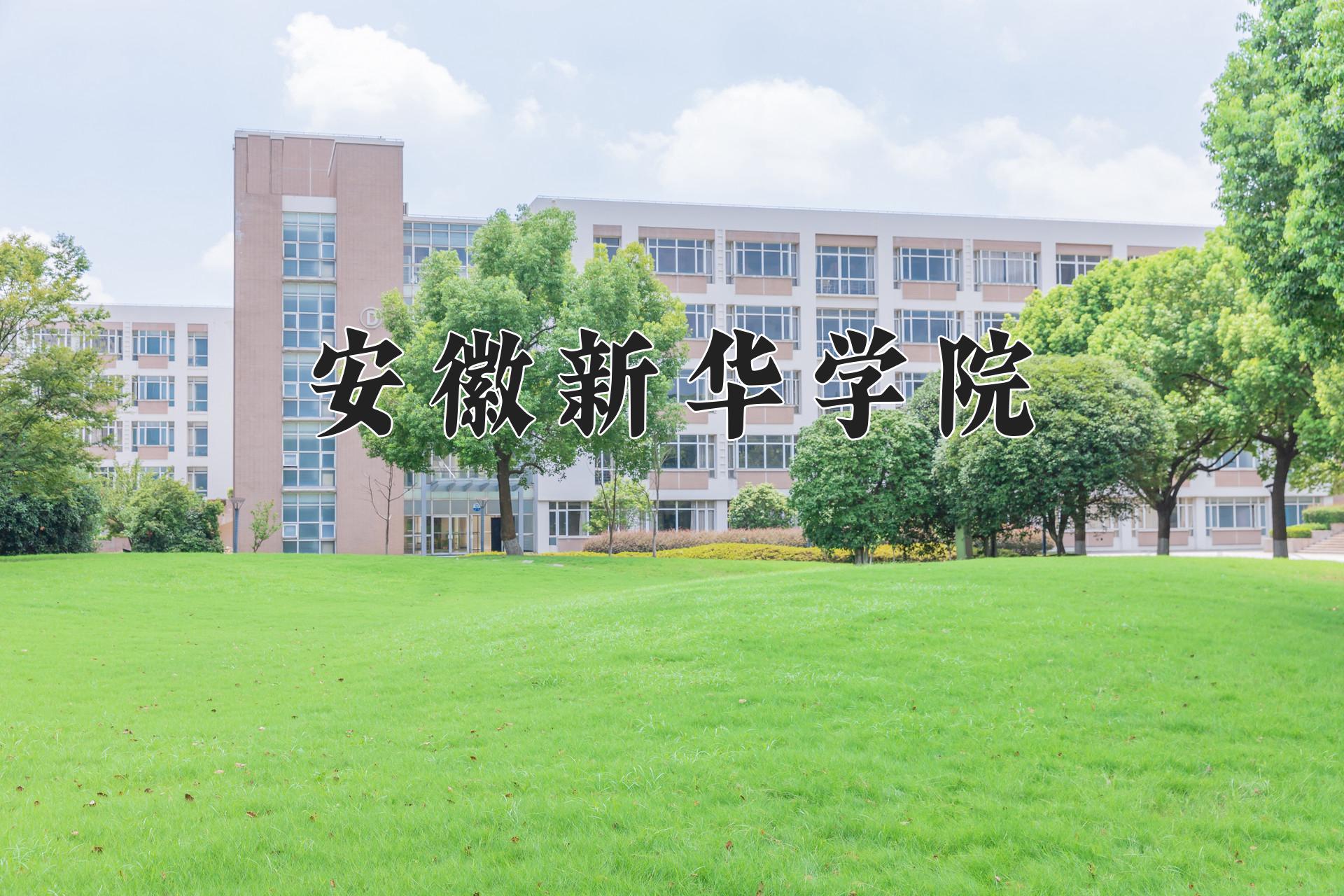 安徽新华学院