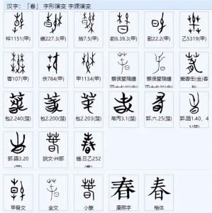 春字怎么写简单又好看 怎么写春字(8)