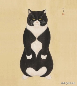 马克笔卡通呆萌猫咪插画（萌帅又可爱韩国hyejin）(7)