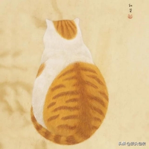 马克笔卡通呆萌猫咪插画（萌帅又可爱韩国hyejin）(12)