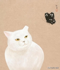 马克笔卡通呆萌猫咪插画（萌帅又可爱韩国hyejin）(39)