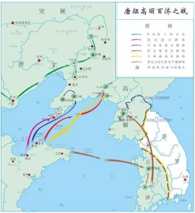 唐朝征伐高句丽详细过程(含作战地图)