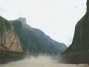 长江三峡大坝景色