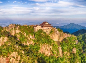 自驾游佛教四大名山（山不见我我自去见山）(9)