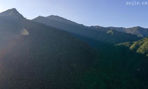 大别山主峰白马尖景区游玩