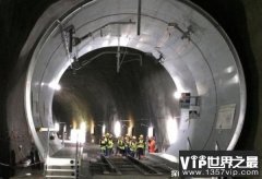 世界上最长隧道 瑞士的戈特哈德基础隧道(施工难度高)