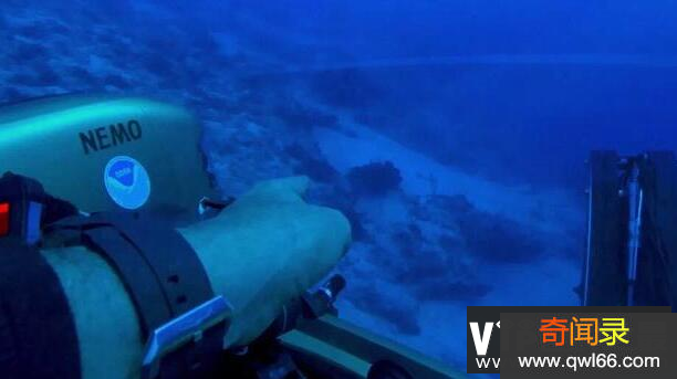 探险家在百慕大三角海底发现疑似UFO