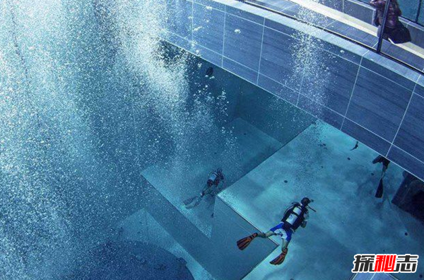 世界上最深的游泳池 堪称无底洞 深度达40米