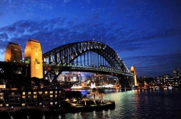 世界上最高的钢铁拱桥 悉尼海港大桥