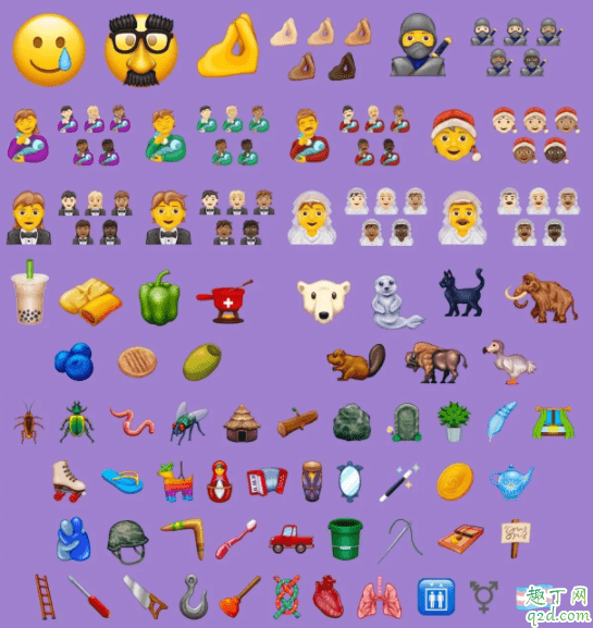 ios14新增了哪些emoji表情 ios14新增emoji表情含义图解3