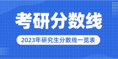 2023年华北电力大学研究生分数线一览表（含2022-2023年）