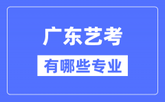 广东艺考有哪些专业？广东艺术统考选什么专业？