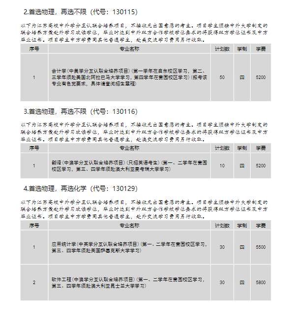 2024年南通大学各省招生计划及各专业招生人数是多少