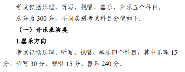 2024年北京艺术统考满分是多少,北京艺考科目及分值