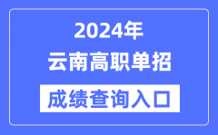 2024年云南单招成绩查询入口网址（https://www.ynzs.cn/）